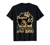 Chapter 65 Fabulous Since 1960 65th Birthday for Girls Women T-Shirt