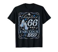 Chapter 66 Fabulous Since 1959 66th Diamond Birthday Queen T-Shirt