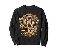 Chapter 66 Fabulous Since 1960 66th Birthday Women Girls Sweatshirt