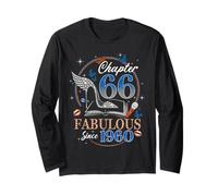 Chapter 66 Fabulous Since 1960 High Heel 66th Birthday Women Long Sleeve T-Shirt