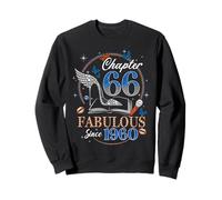 Chapter 66 Fabulous Since 1960 High Heel 66th Birthday Women Sweatshirt