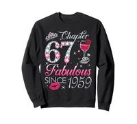 Chapter 67 Fabulous Since 1959 67Th Birthday Gift For Women Sweatshirt