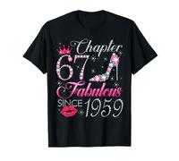 Chapter 67 Fabulous Since 1959 67Th Birthday Gift for Women T-Shirt