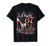 Chapter 67 Fabulous Since 1959 67th Birthday Women Girls T-Shirt
