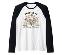Chapter 68 A Literary Milestone 68th Birthday Book Lovers Raglan Baseball Tee