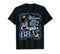 Chapter 68 Fabulous Since 1957 68th Diamond Birthday Queen T-Shirt