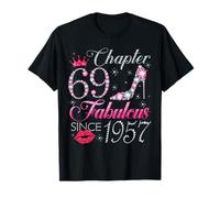 Chapter 69 Fabulous Since 1957 69Th Birthday Gift for Women T-Shirt
