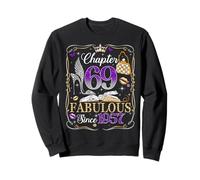 Chapter 69 Fabulous Since 1957 High Heel 69th Birthday Women Sweatshirt