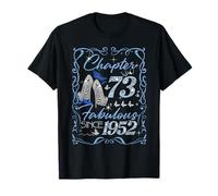 Chapter 73 Fabulous Since 1952 73rd Diamond Birthday Queen T-Shirt