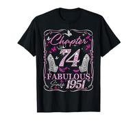 Chapter 74 Fabulous Since 1951 74th Diamond Birthday Queen T-Shirt