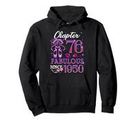 Chapter 76 Fabulous Since 1950 76th Birthday Women Girls Pullover Hoodie