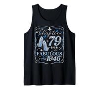 Chapter 79 Fabulous Since 1946 79th Diamond Birthday Queen Tank Top