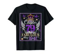 Chapter 79 Fabulous Since 1947 79th Birthday Women Girls T-Shirt