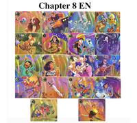 Chapter 8 Lorcana Foil Cards Enchanted Proxy Kuzco Mother Gothel Fantastical Magical Into the Unknown Wrong Lever Stitch Mushu 8-212-EN