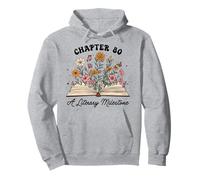 Chapter 80 A Literary Milestone 80th Birthday Book Lovers Pullover Hoodie