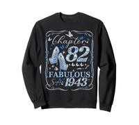 Chapter 82 Fabulous Since 1943 82nd Diamond Birthday Queen Sweatshirt