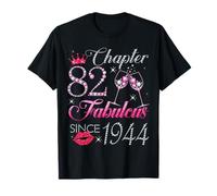 Chapter 82 Fabulous Since 1944 82nd Birthday Gift for Women T-Shirt