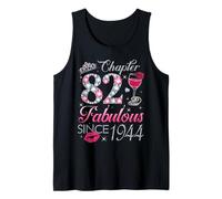 Chapter 82 Fabulous Since 1944 82nd Birthday Gift for Women Tank Top