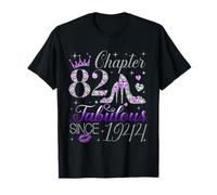 Chapter 82 Fabulous Since 1944 82nd Birthday Women Girls T-Shirt