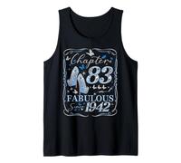 Chapter 83 Fabulous Since 1942 83rd Diamond Birthday Queen Tank Top