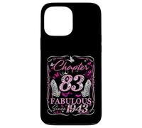 Chapter 83 Fabulous Since 1943 High Heel 83rd Birthday Women Case for iPhone 13 Pro Max