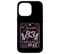 Chapter 83 Fabulous Since 1943 High Heel 83rd Birthday Women Case for iPhone 14 Pro Max