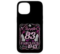 Chapter 83 Fabulous Since 1943 High Heel 83rd Birthday Women Case for iPhone 15