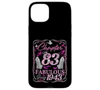 Chapter 83 Fabulous Since 1943 High Heel 83rd Birthday Women Case for iPhone 15 Plus