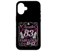 Chapter 83 Fabulous Since 1943 High Heel 83rd Birthday Women Case for iPhone 16