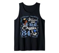 Chapter 84 Fabulous Since 1941 84th Diamond Birthday Queen Tank Top