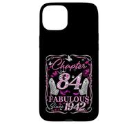 Chapter 84 Fabulous Since 1942 High Heel 84th Birthday Women Case for iPhone 15 Plus