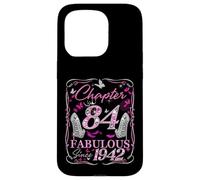 Chapter 84 Fabulous Since 1942 High Heel 84th Birthday Women Case for iPhone 15 Pro