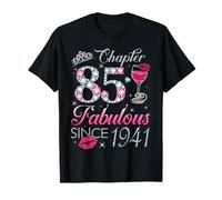 Chapter 85 Fabulous Since 1941 85Th Birthday Gift for Women T-Shirt