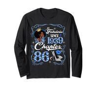 Chapter 86 Fabulous Since 1939 86th Diamond Birthday Queen Long Sleeve T-Shirt
