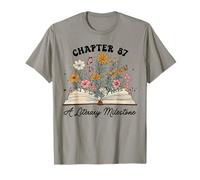Chapter 87 A Literary Milestone 87th Birthday Book Lovers T-Shirt