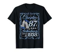 Chapter 87 Fabulous Since 1938 87th Diamond Birthday Queen T-Shirt