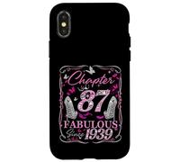 Chapter 87 Fabulous Since 1939 High Heel 87th Birthday Women Case for iPhone X/XS