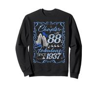 Chapter 88 Fabulous Since 1937 88th Diamond Birthday Queen Sweatshirt