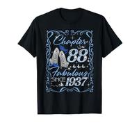 Chapter 88 Fabulous Since 1937 88th Diamond Birthday Queen T-Shirt