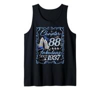 Chapter 88 Fabulous Since 1937 88th Diamond Birthday Queen Tank Top
