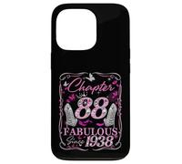 Chapter 88 Fabulous Since 1938 High Heel 88th Birthday Women Case for iPhone 13 Pro