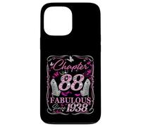 Chapter 88 Fabulous Since 1938 High Heel 88th Birthday Women Case for iPhone 13 Pro Max