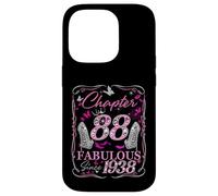 Chapter 88 Fabulous Since 1938 High Heel 88th Birthday Women Case for iPhone 14 Pro