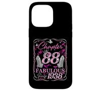 Chapter 88 Fabulous Since 1938 High Heel 88th Birthday Women Case for iPhone 14 Pro Max