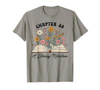 Chapter 89 A Literary Milestone 89th Birthday Book Lovers T-Shirt