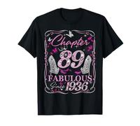 Chapter 89 Fabulous Since 1936 89th Diamond Birthday Queen T-Shirt