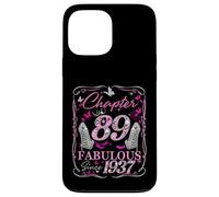 Chapter 89 Fabulous Since 1937 High Heel 89th Birthday Women Case for iPhone 13 Pro Max