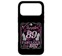 Chapter 89 Fabulous Since 1937 High Heel 89th Birthday Women Case for iPhone 17 Pro Max