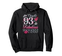 Chapter 93 Fabulous Since 1933 93rd Birthday Gift For Women Pullover Hoodie