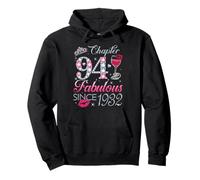 Chapter 94 Fabulous Since 1932 94th Birthday Gift For Women Pullover Hoodie